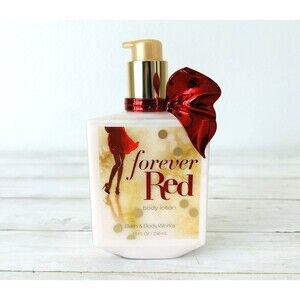 Bath And Body Works Forever Red Lotion 10oz With Bow Orginal NEW